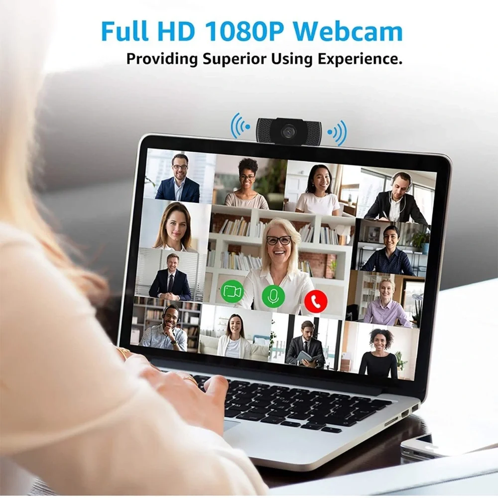 Webcam HD 1080p with Microphone